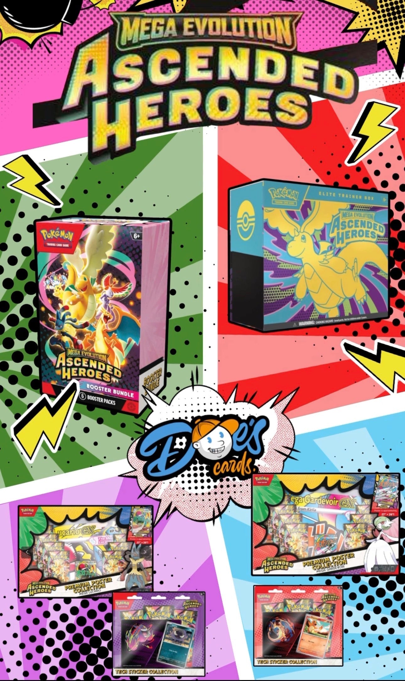 Pokemon-Ascended-Heroes Doe's Cards
