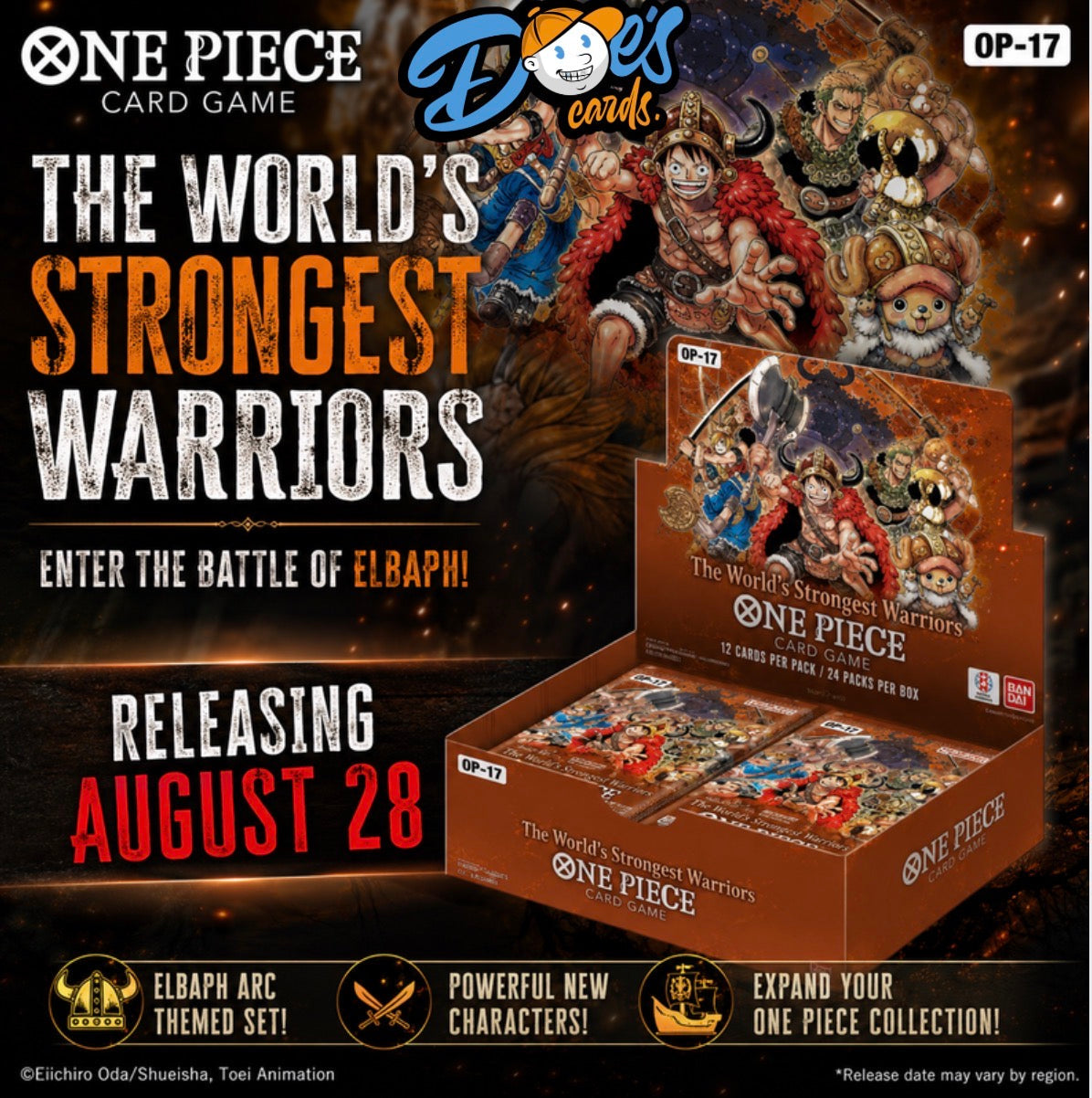 One Piece OP17 Set Release Date, Contents, Cards & Pre-Order Guide 2026 Doe's Cards