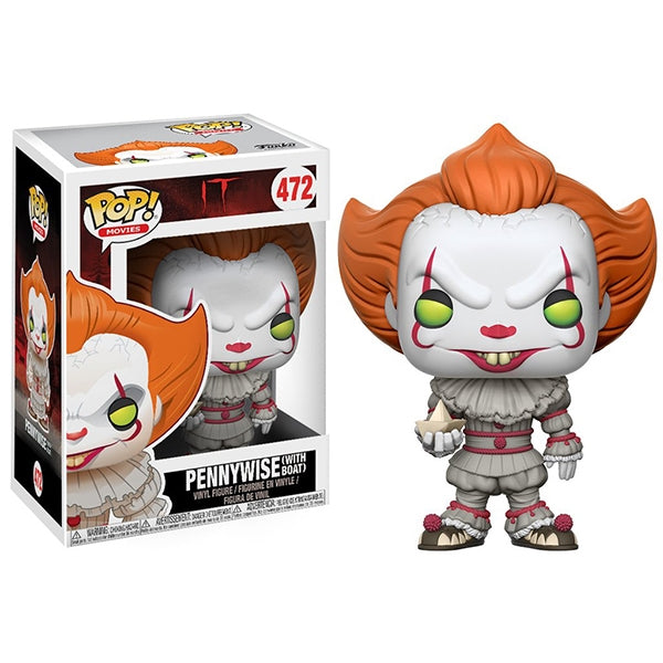 Funko Pop IT Pennywise With Boat Vinyl Figure