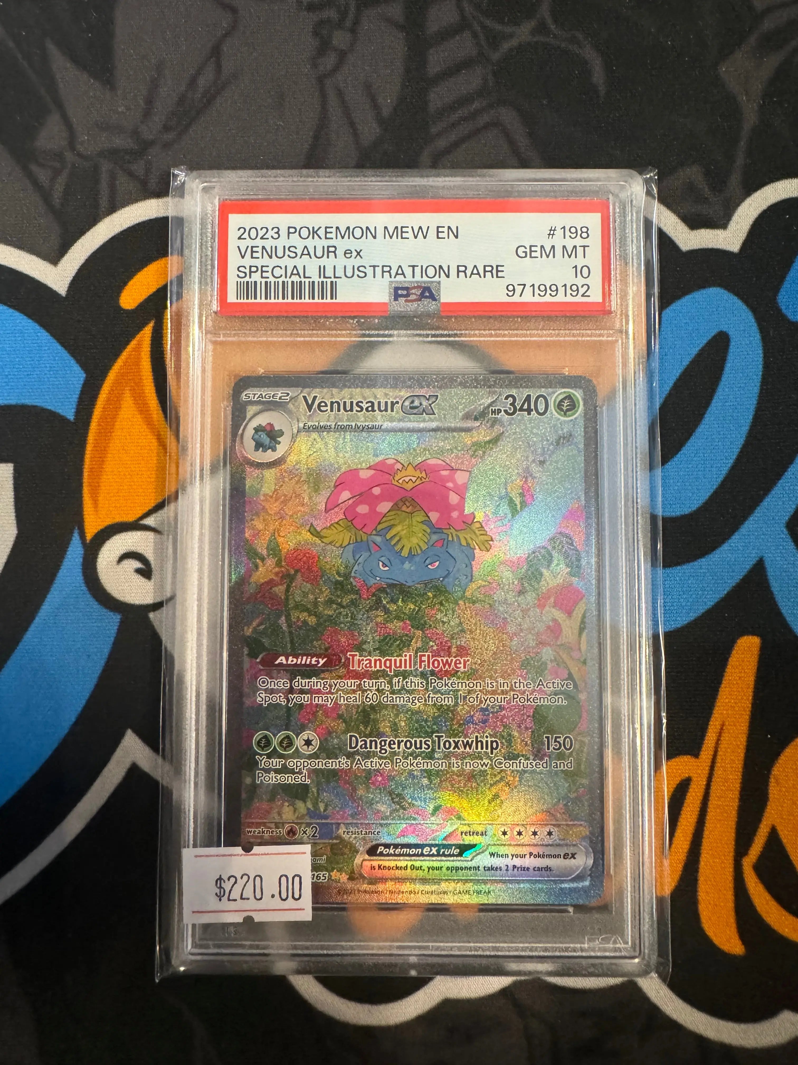 Psa 10 Pokemon 151 Venusaur Ex Illustration rare - Doe's Cards