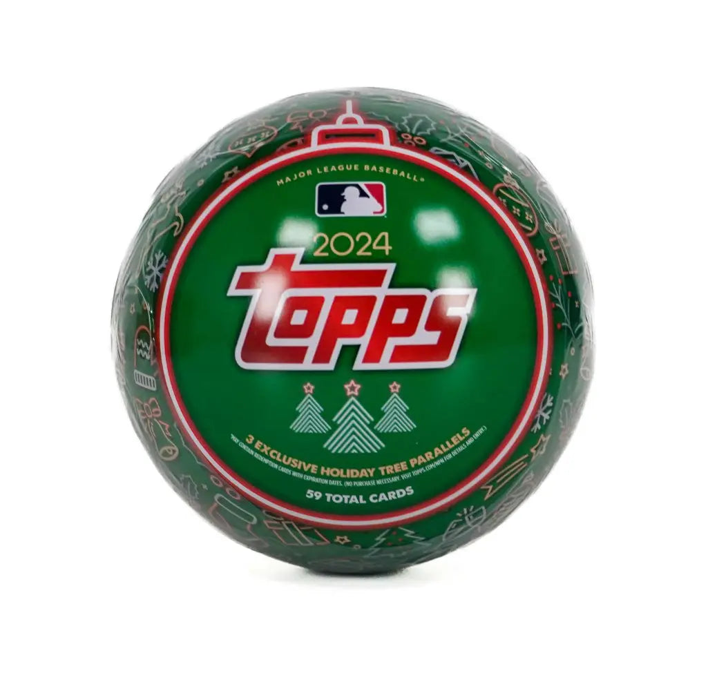 2024 Topps Holiday Baseball Tin - Doe's Cards