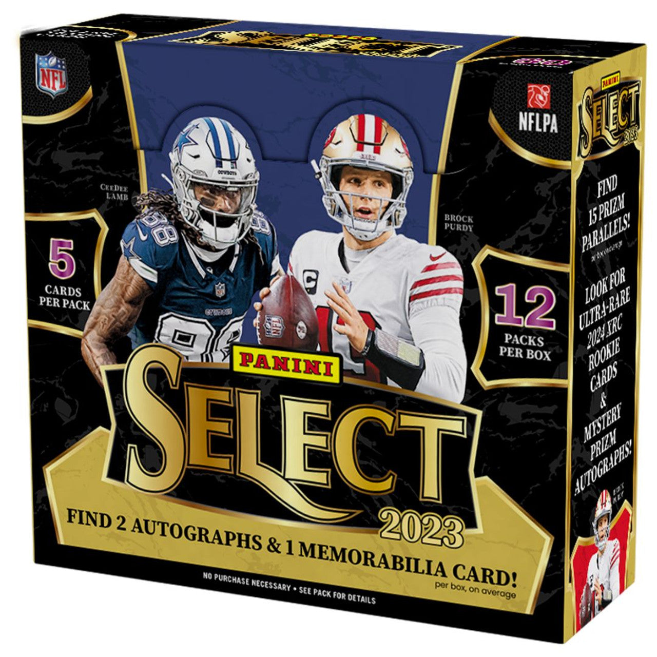 2023 Panini Select Football Hobby Box - Doe's Cards