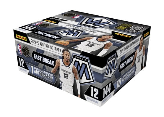 2024-25 Panini Mosaic Basketball Fast Break Box - Doe's Cards