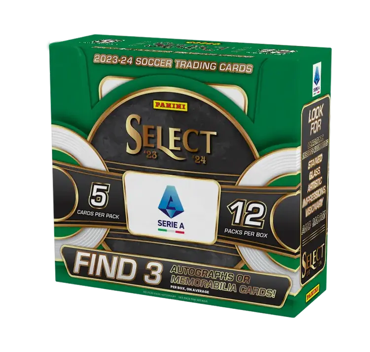2024-25 Panini Select Serie A Soccer Hobby Box - Doe's Cards