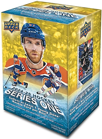 2024-25 Upper Deck Series 1 Hockey Blaster Box - Doe's Cards