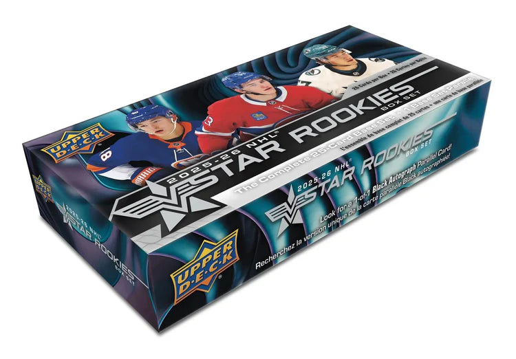 2025-26 Upper Deck NHL Rookie Box Set Doe's Cards
