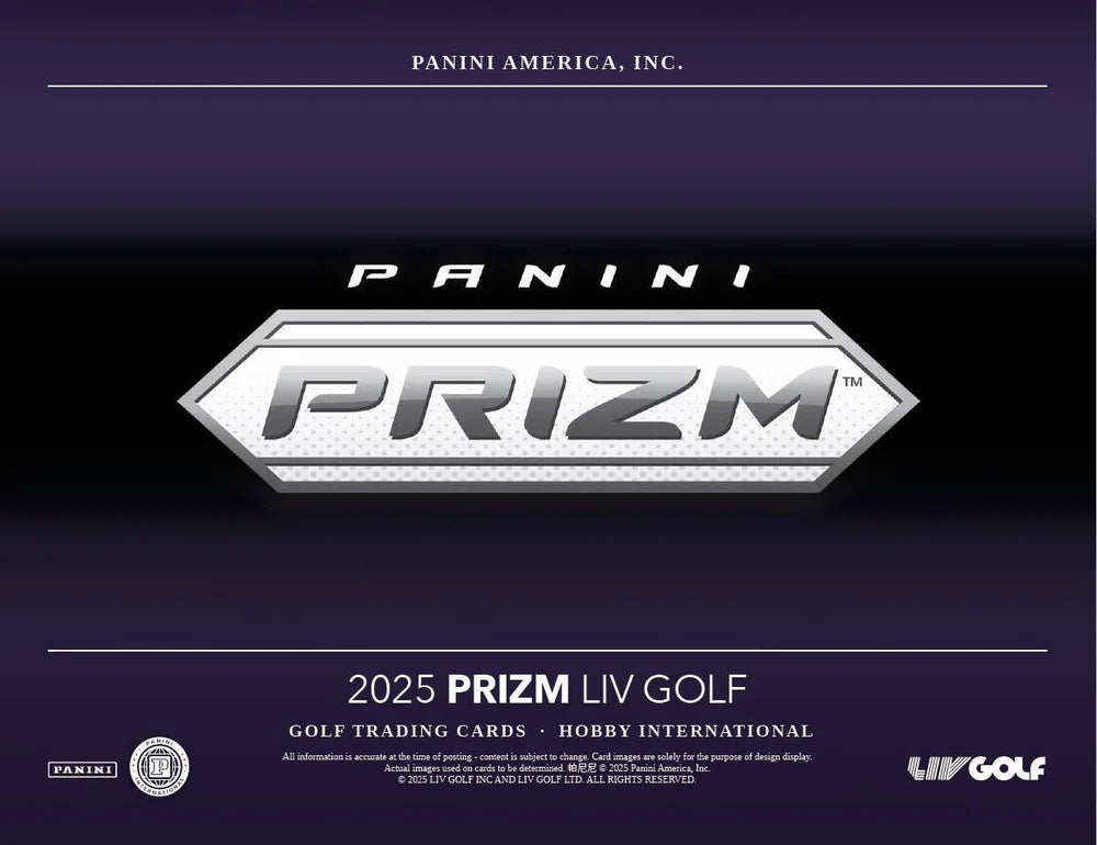 2025 Panini Prizm Liv Golf International - Doe's Cards