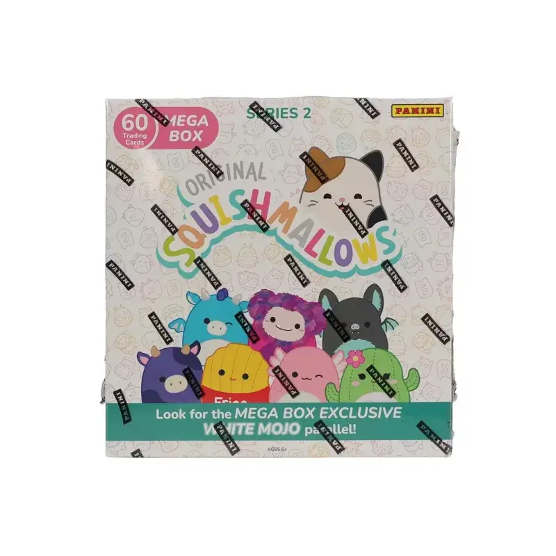 2025 PANINI SQUISHMALLOWS SERIES 2 MEGA BOX Doe's Cards
