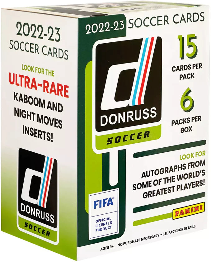 2022-23 Panini Donruss Soccer Blaster Box - Doe's Cards