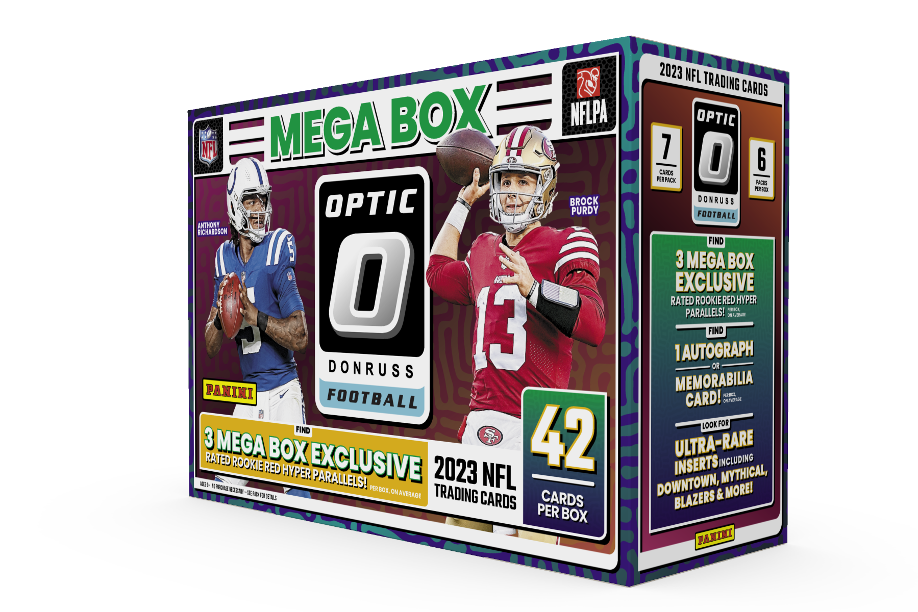 2023 Panini Donruss Optic Football Hobby Mega Box (Red Hyper Parallels)