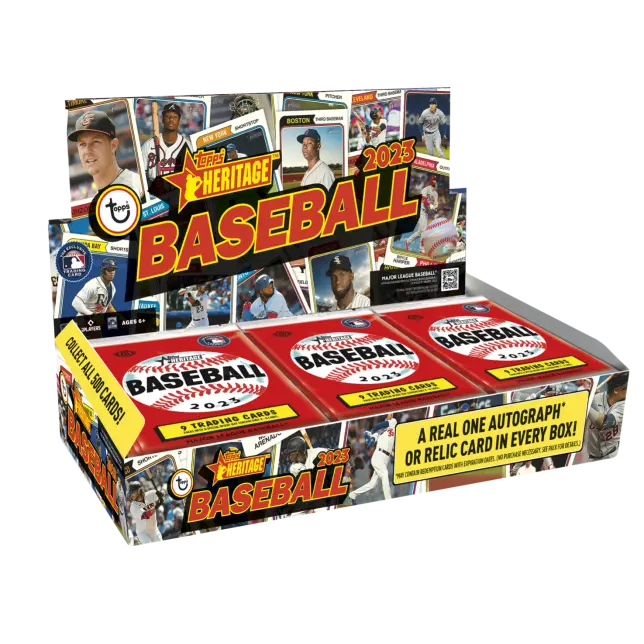 2023 Topps Heritage Baseball - Hobby Box
