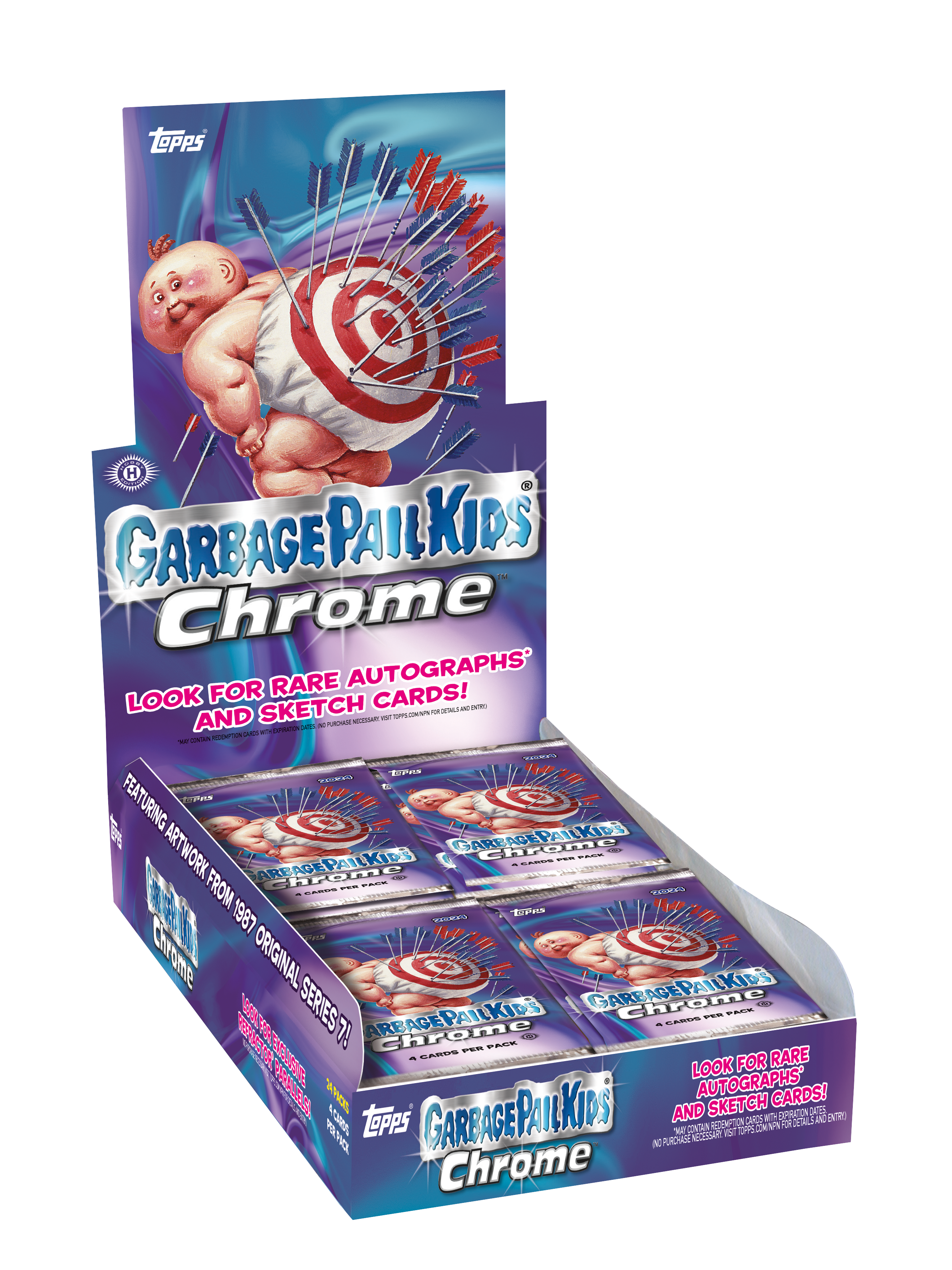 Garbage Pail Kids Chrome Series 7 Hobby Box (Topps 2024)
