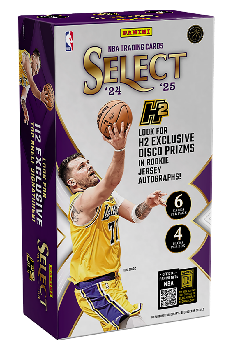 2024-25 Panini Select NBA Trading Card Box (Hobby H2) - Doe's Cards