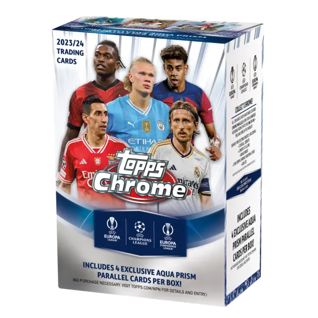 2023-24 Topps Chrome UEFA Club Competitions - Value Box