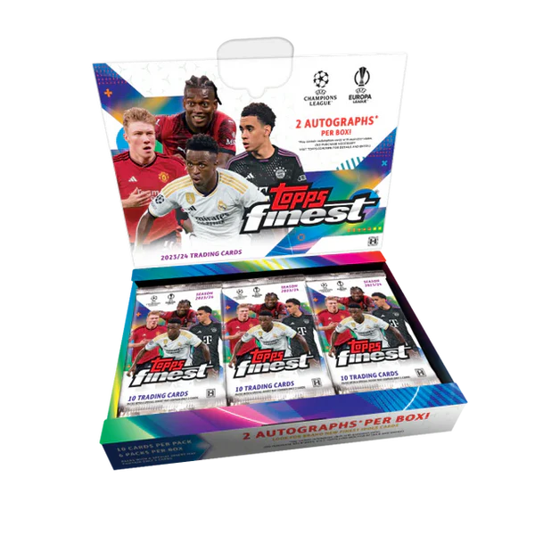 2024 Topps Finest UEFA Club Competition Hobby Box