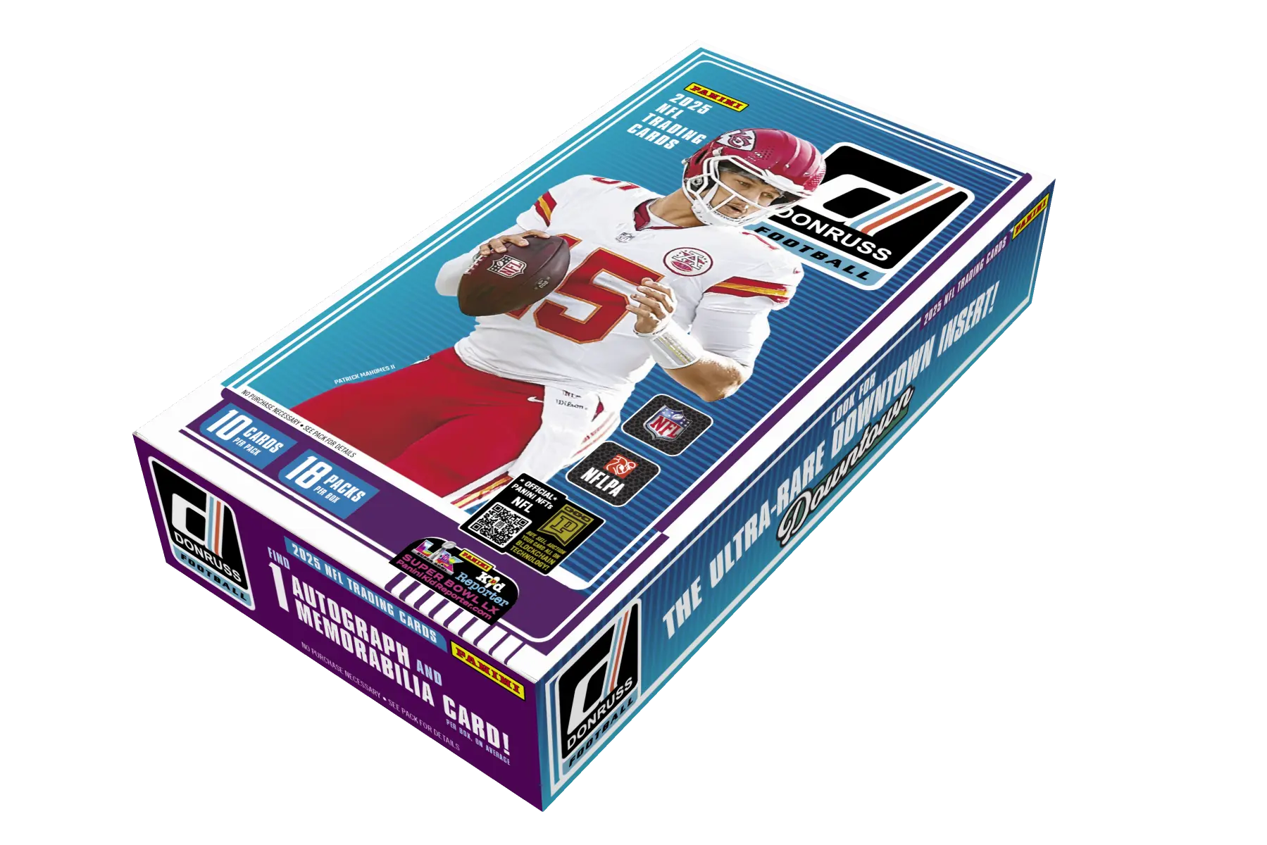 2025 Panini Donruss Football NFL Hobby Box - Doe's Cards