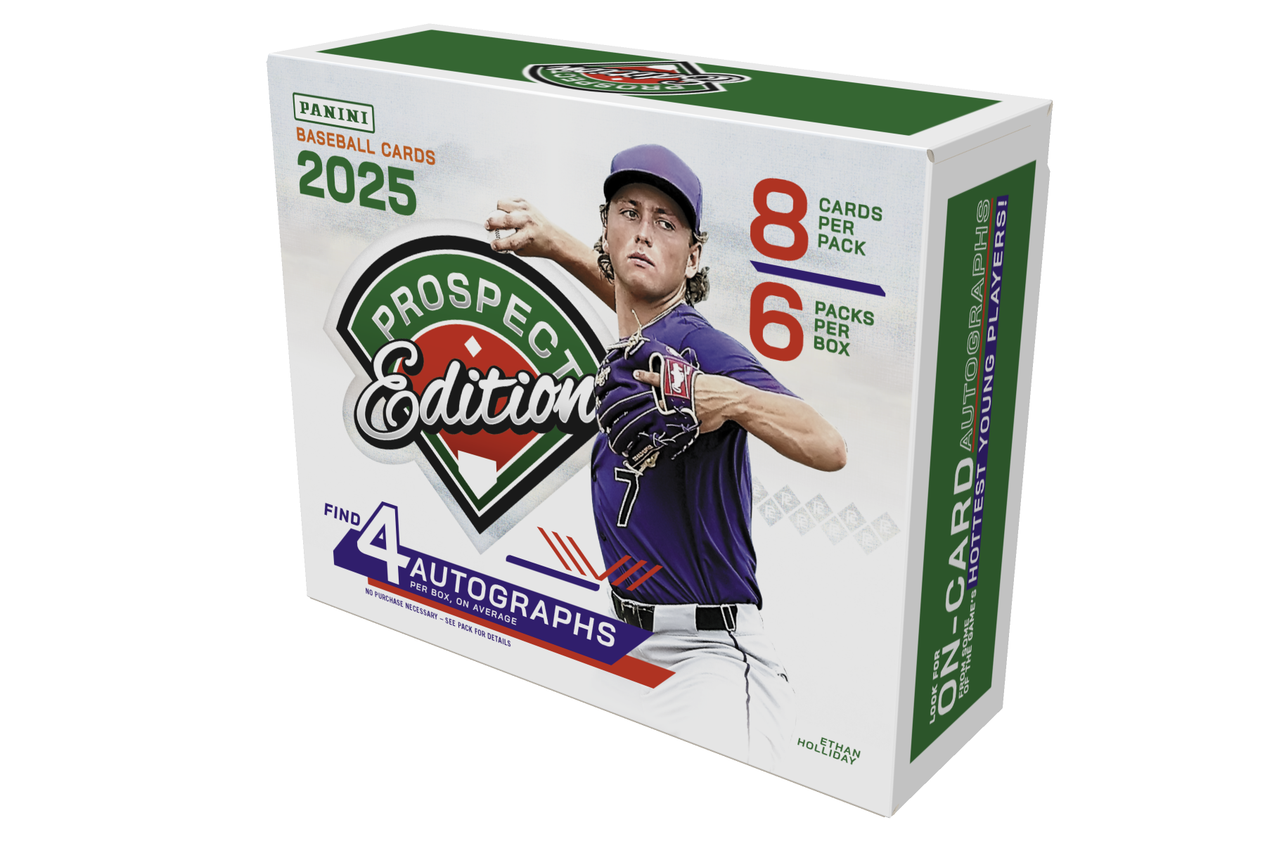 2025 Panini Prospect Edition Baseball Trading Card Box (Hobby) Doe's Cards