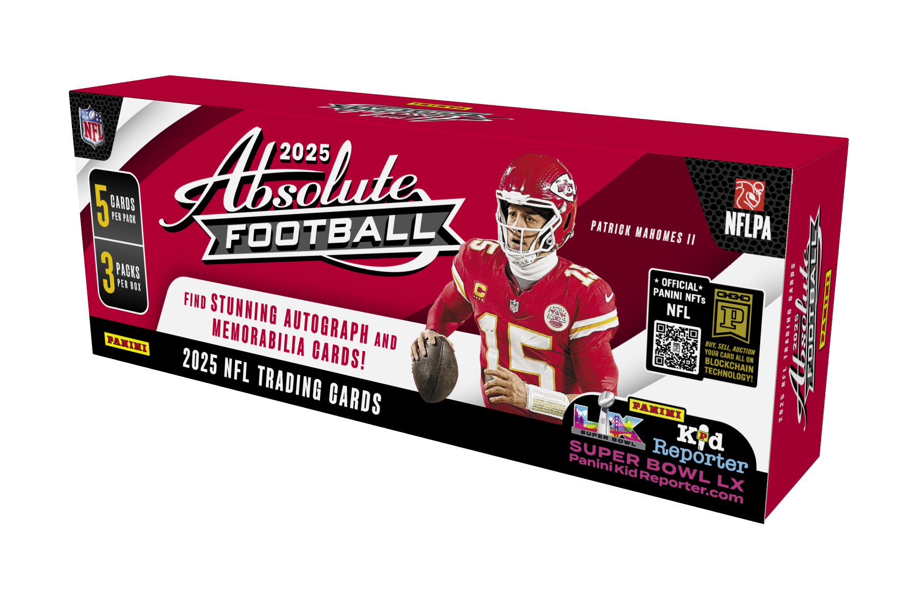 2025 Panini Absolute NFL Trading Card Box (Hobby)
