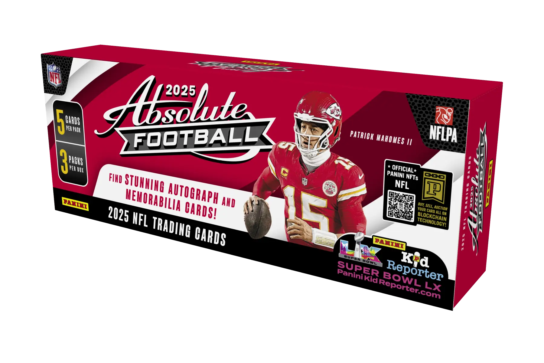 2025 Panini Absolute NFL Trading Card Box (Hobby) - Doe's Cards