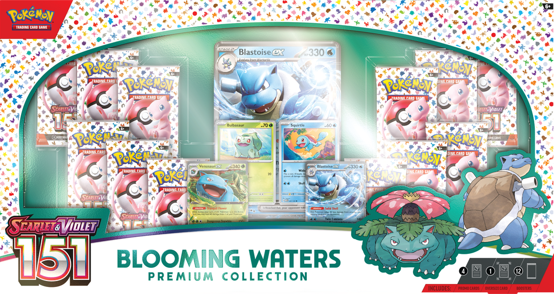 Pokemon TCG - Scarlet & Violet - 151 Blooming water premium collection - Doe's Cards
