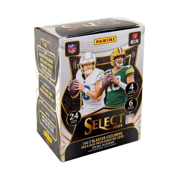 2024 Panini Select Football Trading Cards Blaster Box - Doe's Cards