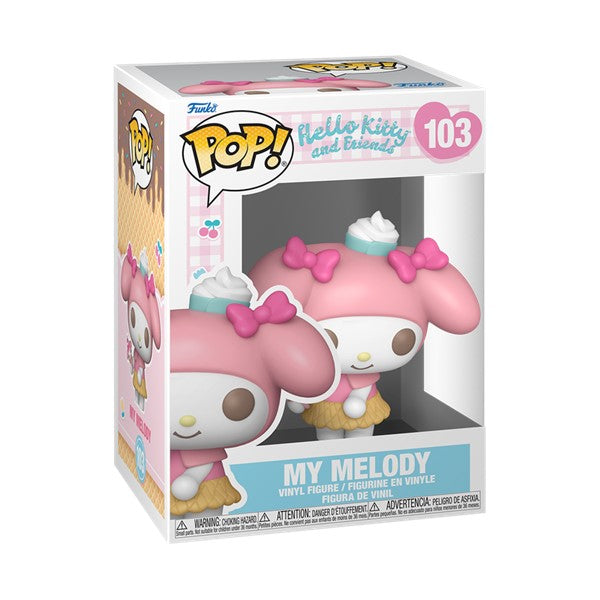 Funko POP Hello Kitty & Friends My Melody with Ice Cream - Doe's Cards