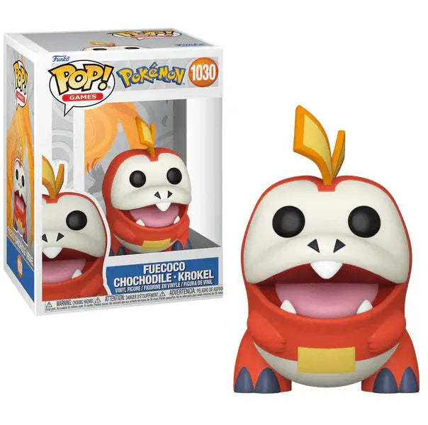 Funko Pop! Games: Pokemon - Fuecoco Vinyl Figure - Doe's Cards