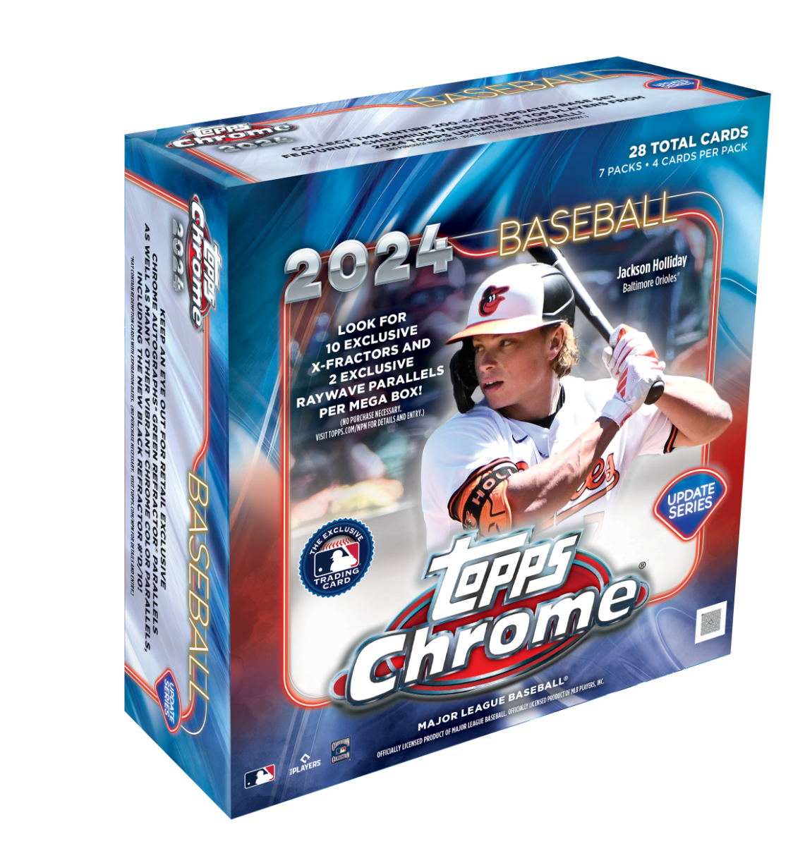 2024 Topps Chrome® Update Series Baseball - Mega Box - Doe's Cards