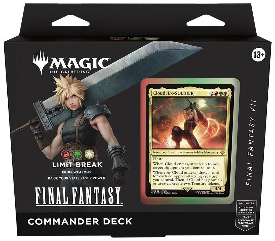 MTG Final Fantasy Commander Deck - FINAL FANTASY VII Limit Break - Doe's Cards