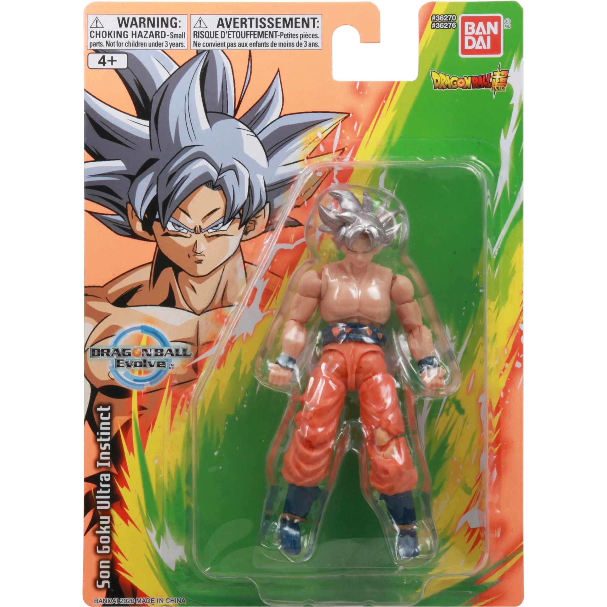 Dragon Ball Super Evolve Ultra Instinct Goku 5" Action Figure - Doe's Cards