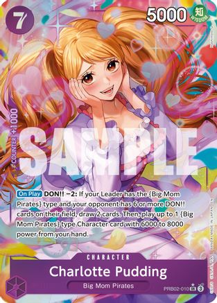 Charlotte Pudding - PRB02-010 (Alternate Art) (PRB02-010) - Premium Booster -The Best- Vol. 2 Foil Premium Booster -The Best- Vol. 2