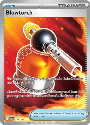 Blowtorch 117/094 - Holofoil ME02 Phantasmal Flames - Ultra Rare ME02: Phantasmal Flames