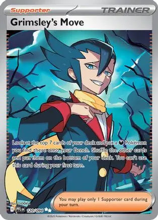 Grimsley's Move 120/094 - Holofoil ME02 Phantasmal Flames - Ultra Rare ME02: Phantasmal Flames