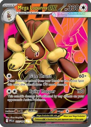 Mega Lopunny ex 115/094 - Holofoil ME02 Phantasmal Flames - Ultra Rare ME02: Phantasmal Flames