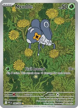 Nymble 096/094 - Holofoil ME02 Phantasmal Flames - Illustration Rare ME02: Phantasmal Flames