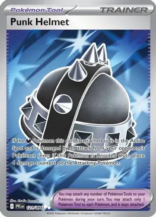 Punk Helmet 121/094 - Holofoil ME02 Phantasmal Flames - Ultra Rare ME02: Phantasmal Flames