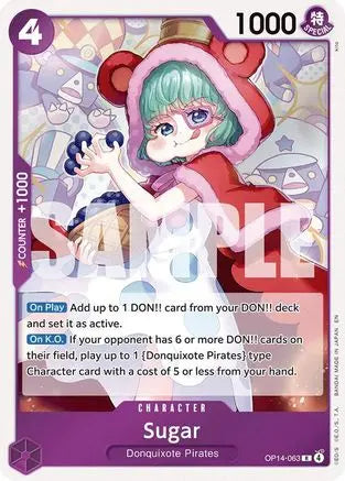 Sugar (OP14-063) - The Azure Sea's Seven The Azure Sea's Seven