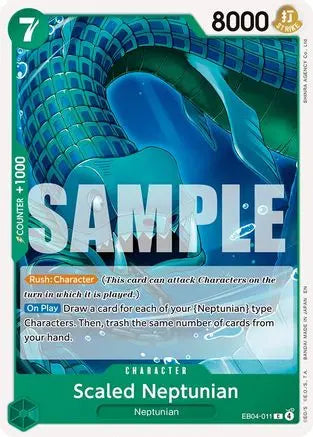 Scaled Neptunian (EB04-011) - The Azure Sea's Seven The Azure Sea's Seven