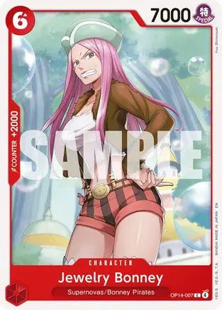 Jewelry Bonney (OP14-007) - The Azure Sea's Seven The Azure Sea's Seven
