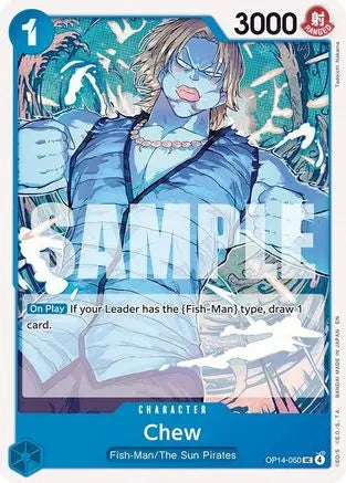 Chew (OP14-050) - The Azure Sea's Seven The Azure Sea's Seven