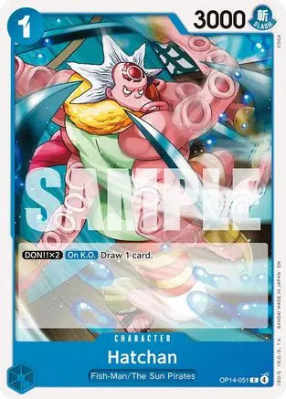 Hatchan (OP14-051) - The Azure Sea's Seven The Azure Sea's Seven