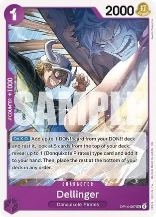 Dellinger (OP14-067) - The Azure Sea's Seven The Azure Sea's Seven