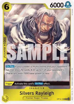 Silvers Rayleigh (OP14-108) - The Azure Sea's Seven Foil The Azure Sea's Seven
