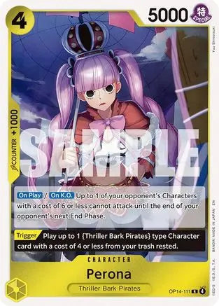 Perona - OP14-111 (OP14-111) - The Azure Sea's Seven Foil The Azure Sea's Seven