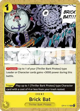 Brick Bat (OP14-117) - The Azure Sea's Seven The Azure Sea's Seven