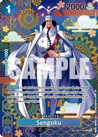 Sengoku - OP07-046 (SP) (OP07-046) - The Azure Sea's Seven Foil The Azure Sea's Seven