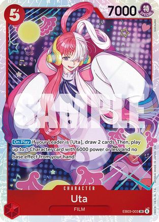 Uta (003) (EB03-003) - Extra Booster: One Piece Heroines Edition Foil Extra Booster: One Piece Heroines Edition