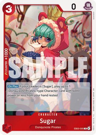 Sugar (EB03-005) - Extra Booster: One Piece Heroines Edition Foil Extra Booster: One Piece Heroines Edition