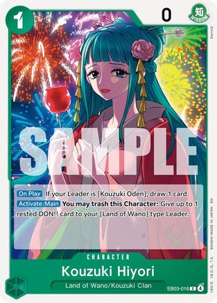 Kouzuki Hiyori (EB03-016) - Extra Booster: One Piece Heroines Edition Extra Booster: One Piece Heroines Edition