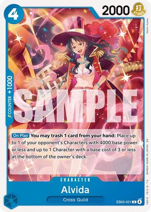 Alvida (EB03-021) - Extra Booster: One Piece Heroines Edition Extra Booster: One Piece Heroines Edition